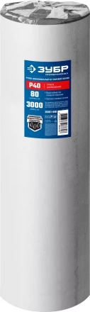 ЗУБР Р40, 800 мм, 30 м, водостойкий, шлифовальный рулон на тканевой основе, Профессионал (35501-040) купить в Тобольске