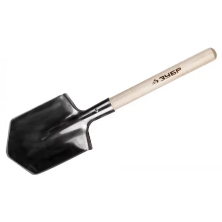 Лопата ЗУБР &quot;ЭКСПЕРТ&quot; саперная из нержавеющей стали, защитный чехол, 190х145х550мм 4-39441_z01 купить в Тобольске