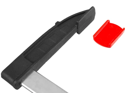 Струбцина ЗУБР &quot;МАСТЕР&quot;, тип &quot;F&quot;, пластмассовая ручка, стальная закаленная рейка, 120х800мм 32150-120-800 купить в Тобольске