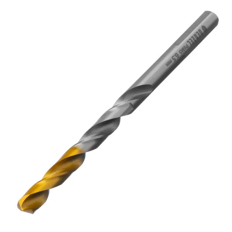 Сверло спиральное по металлу Denzel  6,5 x 100 мм, Р6М5, Golden Tip 718236 купить в Тобольске
