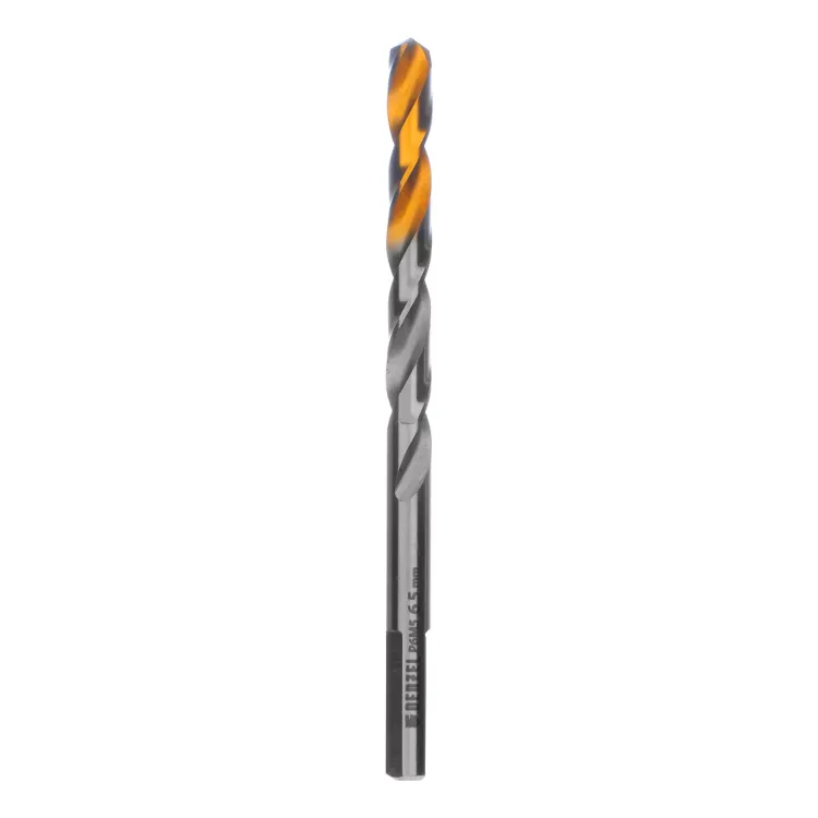 Сверло спиральное по металлу Denzel  6,5 x 100 мм, Р6М5, Golden Tip 718236 купить в Тобольске