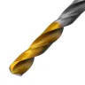 Сверло спиральное по металлу Denzel  6,5 x 100 мм, Р6М5, Golden Tip 718236 купить в Тобольске