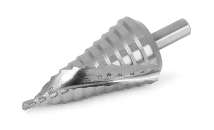 Ступенчатое сверло MESSER со спиральной канавкой. Диаметр 6-38 мм. Ступеней 12. купить в Тобольске