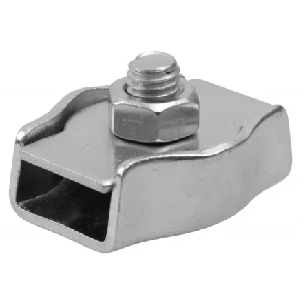 Зажим троса ЗУБР одинарный, оцинкованный, 6мм, 50 шт 4-304435-06 купить в Тобольске