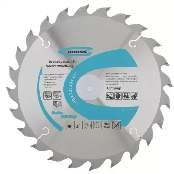 Пильный диск по дереву 200 x 32/30 x 24Т GROSS 73322 купить в Тобольске