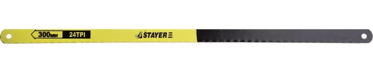 Полотно STAYER "STANDARD" для ножовки по металлу, 24TPI(1мм), 300мм, 10шт 1588-S10 купить в Тобольске