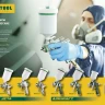 Краскопульт пневматический KRAFTOOL "PRO" Jeta 4000, HVLP, c верхним бачком, 1,3мм 06555-1.3 купить в Тобольске