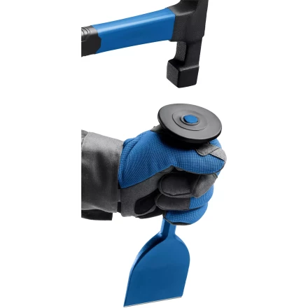 ЗУБР 45 х 250 мм, зубило-конопатка с протектором, Профессионал (2123-45) купить в Тобольске