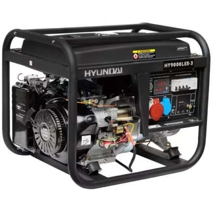 Бензогенератор Hyundai HY 9000LER-3 купить в Тобольске