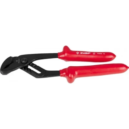 Клещи ЗУБР &quot;МАСТЕР&quot; &quot;ЭЛЕКТРИК&quot; переставные диэлектрические, высоковольтные до ~1000В, 250мм 2214-10-25_z02 купить в Тобольске