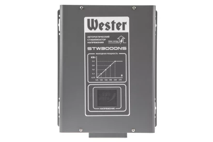 Стабилизатор напряжения WESTER STW3000NS купить в Тобольске