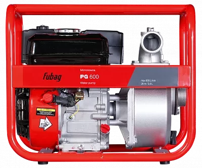 Мотопомпа Fubag PG 600 для чистой воды купить в Тобольске