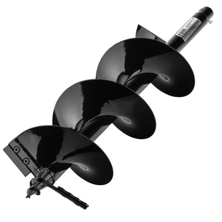 Шнек для грунта ER-200, диаметр 200 мм, длина 800 мм,соединение 20 мм, съемный нож Denzel 56008 купить в Тобольске