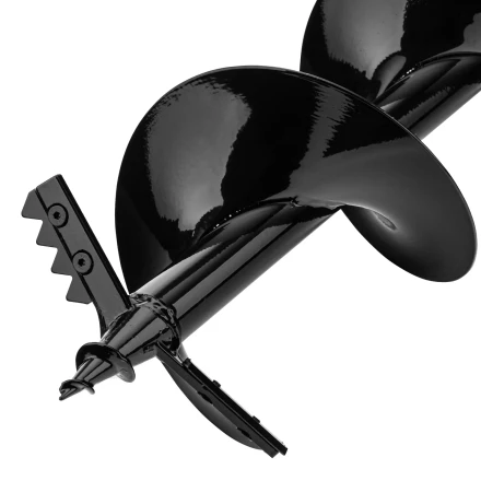 Шнек для грунта ER-200, диаметр 200 мм, длина 800 мм,соединение 20 мм, съемный нож Denzel 56008 купить в Тобольске