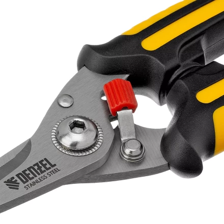 Ножницы универсальные Denzel, 185 мм, нержавеющая сталь, 78318 купить в Тобольске