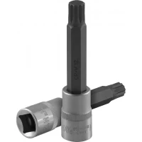 Торцевая насадка 1/2"DR вставка SPLINE M10x100мм для ГБЦ двигателей VAG S64H4212 Jonnesway 49466