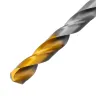 Сверло спиральное по металлу Denzel 7,0 x 109 мм, Р6М5, Golden Tip, 718237 купить в Тобольске