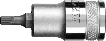 Торцовая бита-головка KRAFTOOL &quot;INDUSTRIE QUALITAT&quot;, материал S2, SPLINE, сатинированная, 1/2&quot;, M5 27911-05_z01 купить в Тобольске