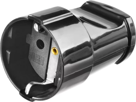 Розетка MAXElectro электрическая, 16А/220В, с заземлением, черная, STAYER 55180-B купить в Тобольске