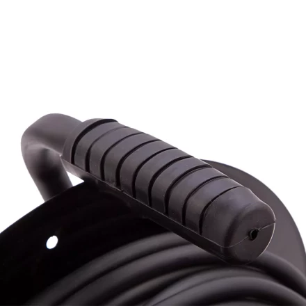 Удлинитель силовой 30 м, 16А, тип УХз16, КГ 3 x 1.5 мм, на стальной катушке, 4 розетки Сибртех 95876 купить в Тобольске