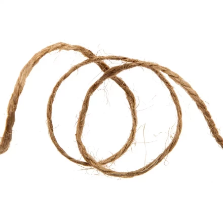 Шнур банковский джутовый 100 м, в диспенсере, вес 120 гр +- 10%, Россия Сибртех 94156 купить в Тобольске