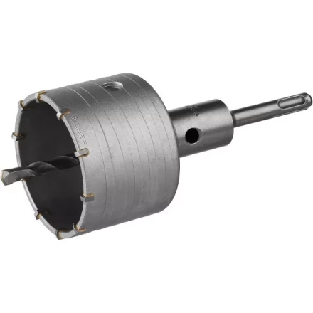 Коронка ЗУБР буровая, коническая посадка центрирующего сверла, SDS-Plus хвостовик, в сборе, 80мм 2918-80_z01 купить в Тобольске