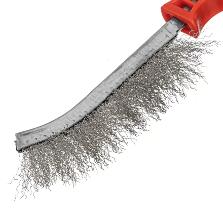 Щетка металлическая фосфатированная, пластиковая ручка Matrix 748325 купить в Тобольске