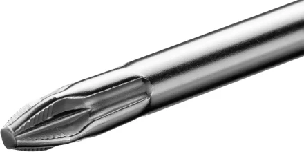 Отвертка KRAFTOOL, Cr-Mo-V сталь, двухкомпонентная противоскользящая рукоятка, PZ, №2x100мм 250073-2-100 купить в Тобольске