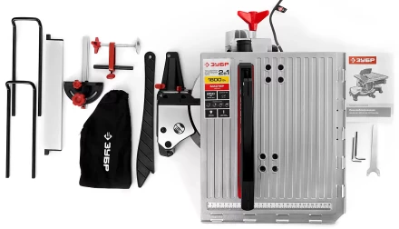 Пила торцовочная комбинированная 2 в 1 ЗПТК-255-1800 серия МАСТЕР купить в Тобольске