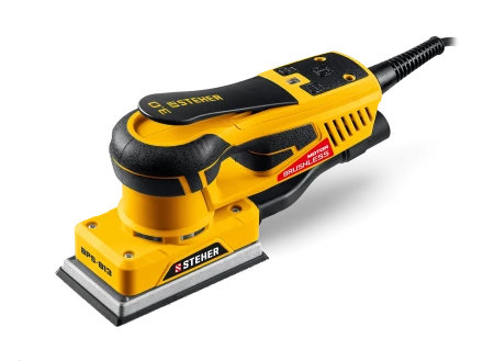 STEHER 81х133 мм, 300 Вт, 3 мм, бесщеточная плоскошлифовальная машина (BPS-813) купить в Тобольске