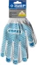 ЗУБР ТОЧКА+, S-M, х/б перчатки с покрытием из ПВХ-геля, противоскользящие, точки увеличенного размера, 13 класс, Профессионал (11451-S) купить в Тобольске