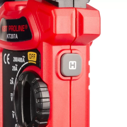 Токовые клещи цифровые КВТ KT 207A с True RMS (91919) купить в Тобольске