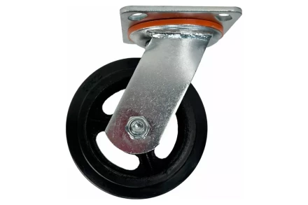 Аппаратное поворотное колесо большегрузное HITCH 200*50 резина черная SCd80 (SZ084998) купить в Тобольске