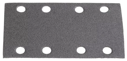 Лист шлиф. универс. URAGAN &quot;Оптимал. для тверд. пород дерева&quot; 8 отв. по линии, на липучке, для ПШМ, P100, 80х133мм, 10шт 907-22111-100-10 купить в Тобольске