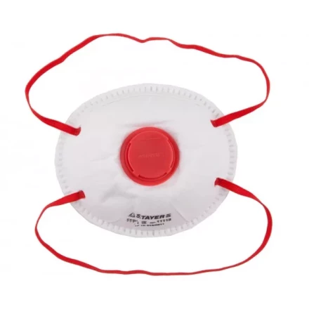Полумаска фильтрующая STAYER &quot;MASTER&quot; коническая, с клапаном, многослойная, класс защиты FFP1 11118 купить в Тобольске