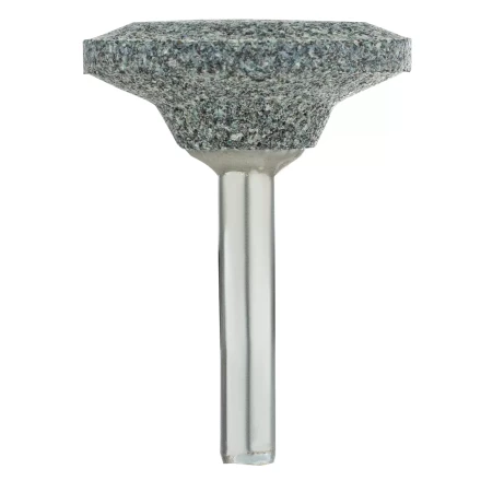 Шарошка абразивная, диск, 32 x 12 мм, для дрели,  хвостовик d6 мм, 63С Denzel 76024 купить в Тобольске