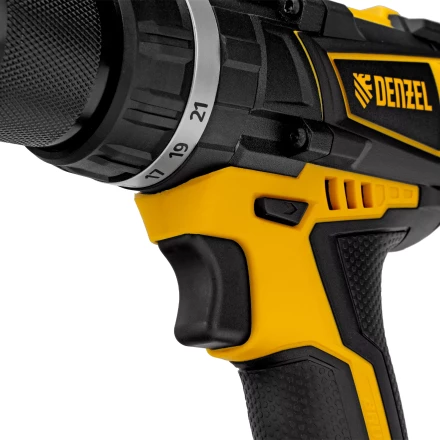 Дрель-шуруповерт аккумуляторная ударная бесщет Denzel CIDB-IB-18-02 26130, Li-Ion, 18 В, 2 акк. купить в Тобольске