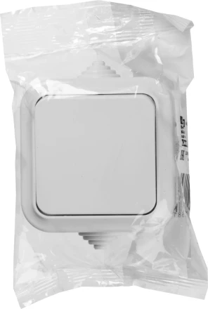 Выключатель STAYER &quot;MASTER&quot; &quot;MAXIMA&quot; одноклавишный, IP54, 6А, 220В 54301-W купить в Тобольске