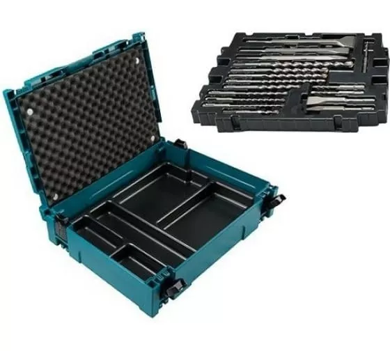 Набор буров и насадок SDS+ Makita B-53877, 17 шт, Makpac купить в Тобольске