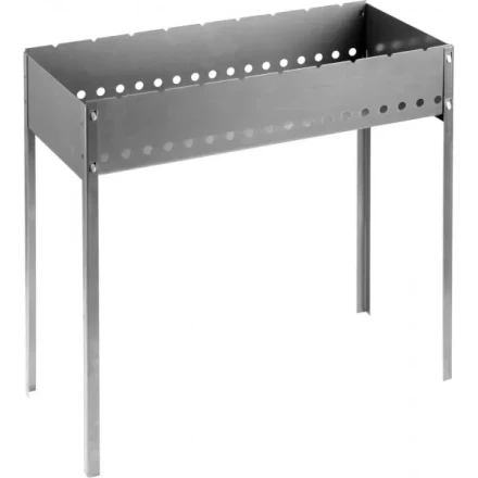 Мангал  GRINDA &quot;BARBECUE&quot;, усиленный, толщина 1,5мм, 700х300х700мм 427783 купить в Тобольске