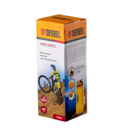 Бутылка спортивная 600 мл Denzel 69490 купить в Тобольске