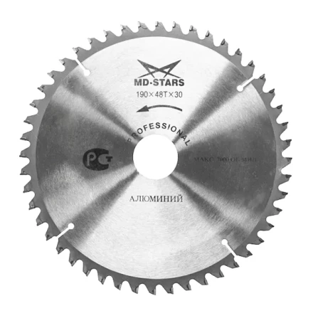 Пильный диск MD-STARS (профессионал) алюминий PPA25510030 купить в Тобольске