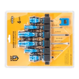 Набор слесарных отверток КВТ НО-06-38, 6 шт. (92360)