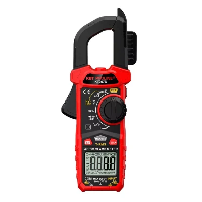 Токовые клещи цифровые КВТ KT 207D с True RMS (91920)