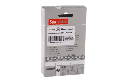 Цепь пильная HAMMER 3/8&#039;&#039;-1.1мм-46 купить в Тобольске