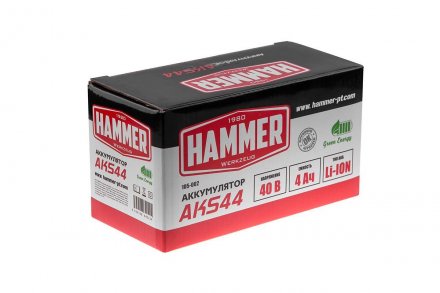 Аккумулятор HAMMER AKS44 (40В 4Ач Li-ion) купить в Тобольске