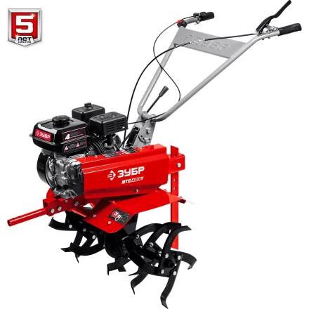 ЗУБР увеличенные колеса, 7 л.с., мотоблок с понижающей передачей (МТБ-400 У) купить в Тобольске