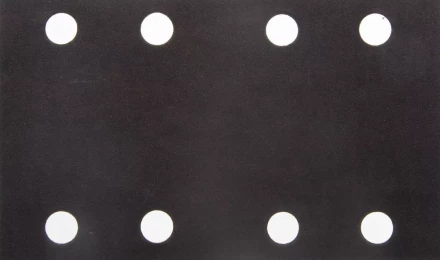 Лист шлиф. универс. URAGAN &quot;Оптимал. для мягких пород дерева&quot; 8 отв. по линии, на липучке, для ПШМ, P320, 80х133мм, 10шт 907-21111-320-10 купить в Тобольске