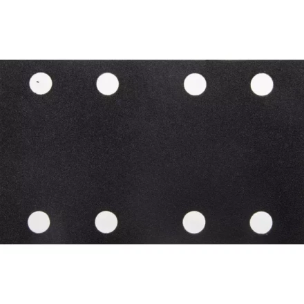 Лист шлиф. универс. URAGAN &quot;Оптимал. для тверд. пород дерева&quot; 8 отв. по линии, на липучке, для ПШМ, P120, 80х133мм, 10шт 907-22111-120-10 купить в Тобольске