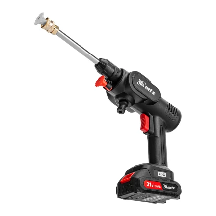Моечная машина высокого давления аккумуляторная А-21-02, 40 бар, 4 л/мин, Li-ion 21 В, 2 акк.// MTX купить в Тобольске